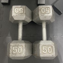 50lb Dumbbells