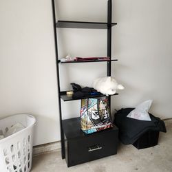 Black Ladder Shelf
