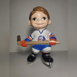 Vintage Atlantic Molds Duane Sutter #12 NY Islanders Ceramic Hockey Statue