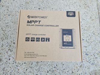 (New) 50a Acopower MPPT Solar MPPT Charge Controller