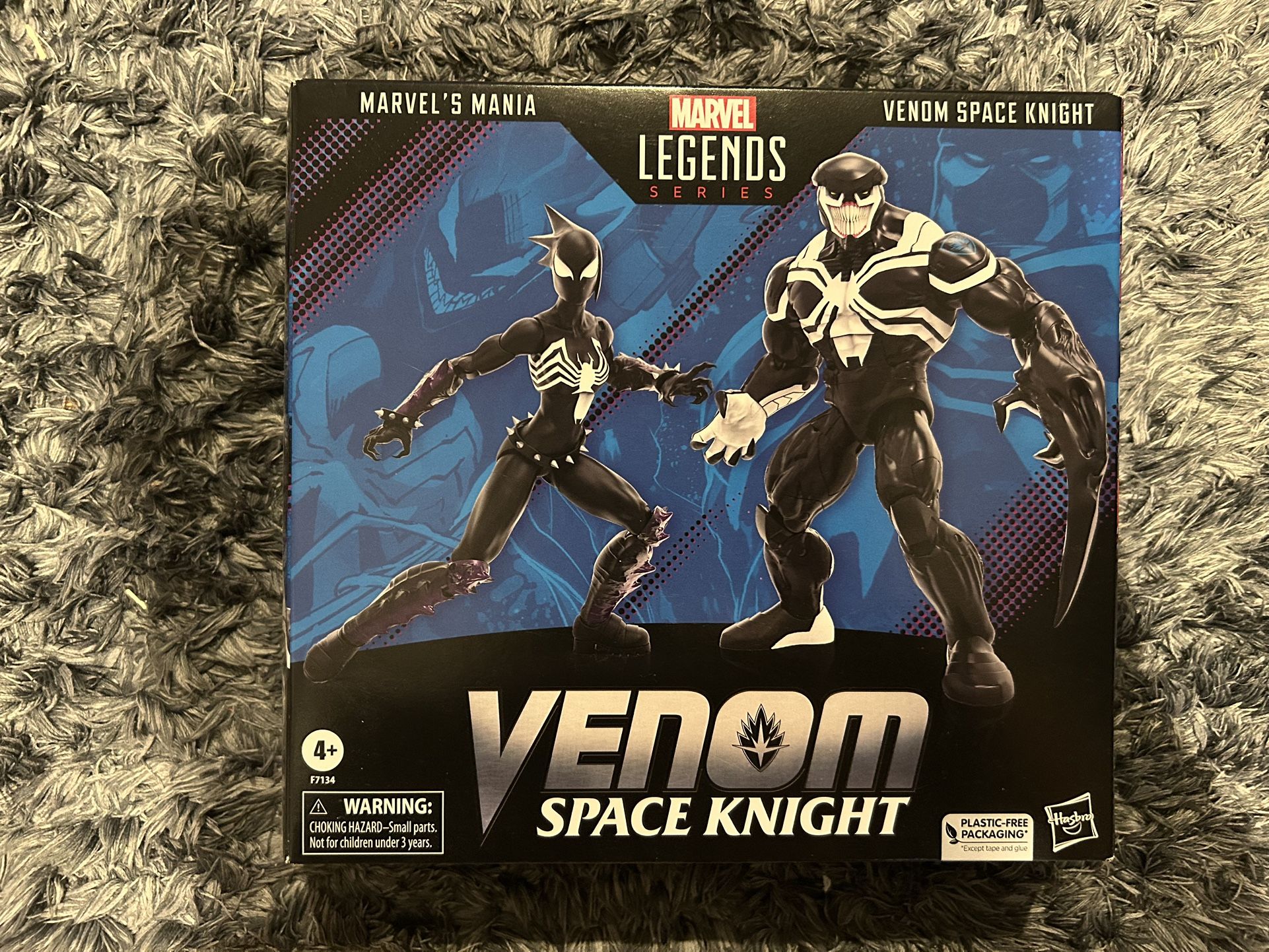 Marvel Legends Venom Space Knight and Mania