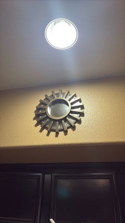 Set of 3 wall mirror decor