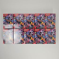 Pokemon TCG: Scarlet & Violet - Destined Rivals Booster Bundle NEW SEALED Lot 10