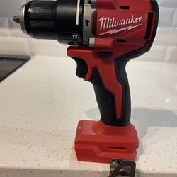 M18 18V Lithium-Ion Brushless Cordless 1/2 in. Compact Hammer Drill/Driver (Tool-Only)
