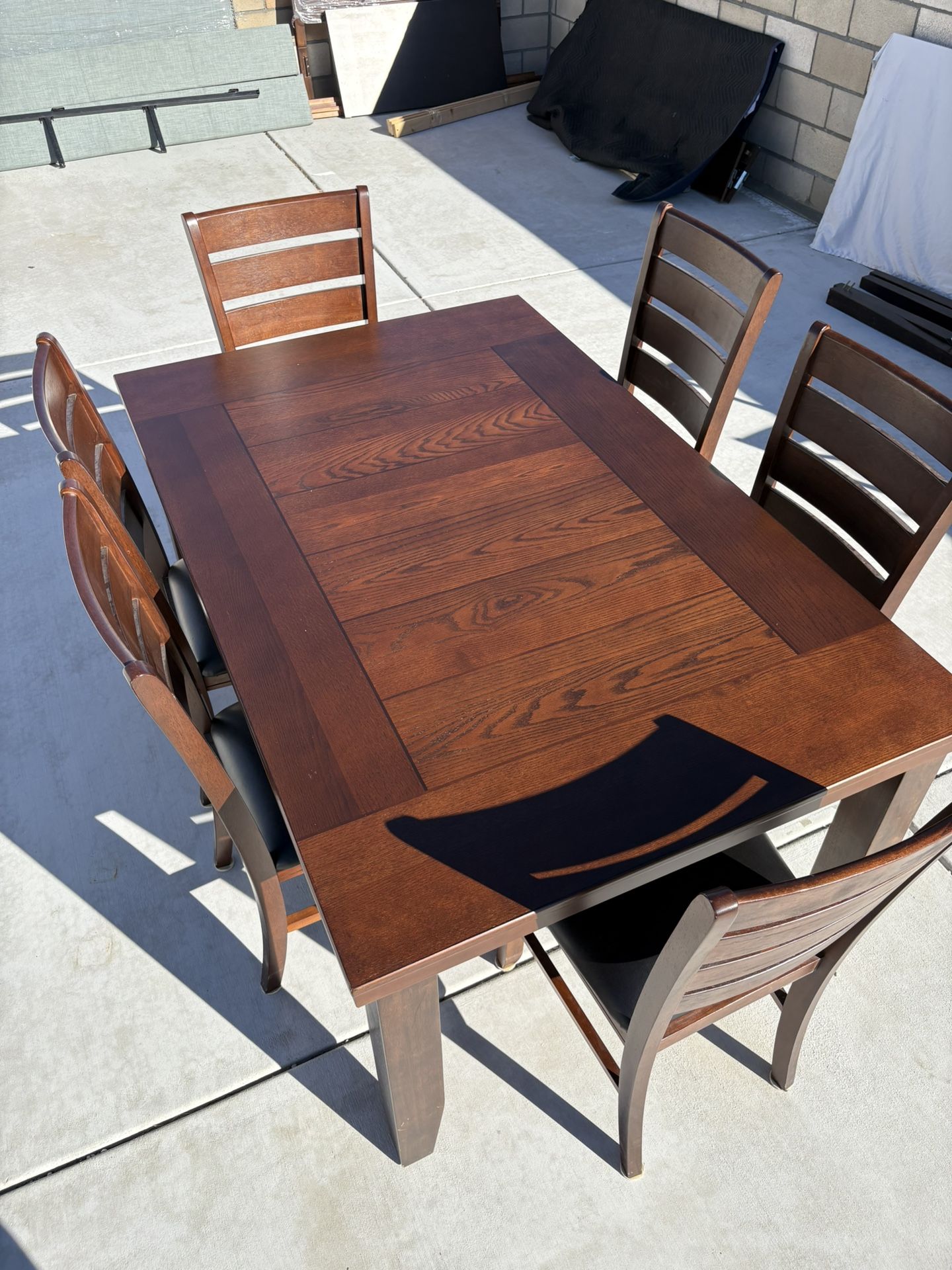 Wood Table Pick Up For Today 