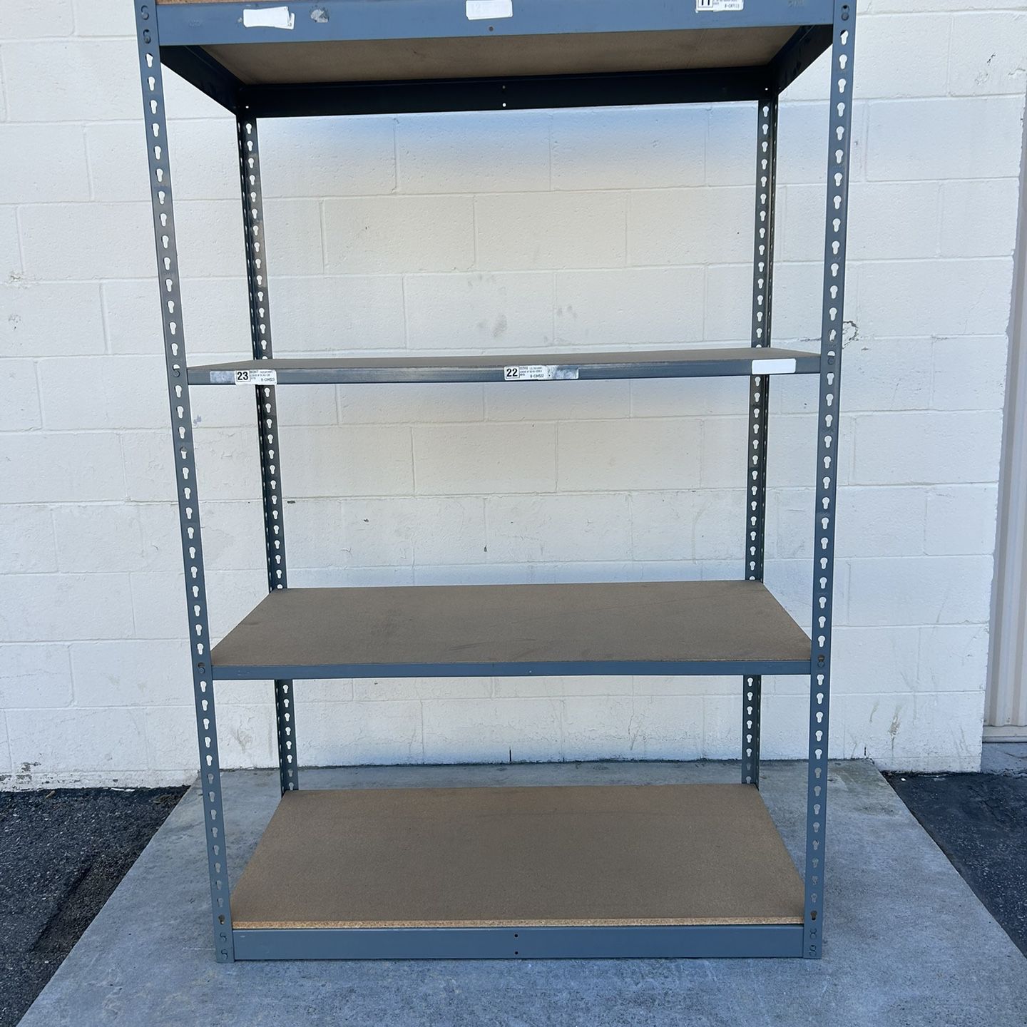 Industrial Shelves 4 Ft W X 2 Ft D Used! Warehouse Storage Shelving Boltless Supply Racks Better Than Homedepot Lowes Delivery Available
