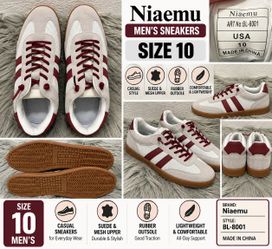 Niaemu Men's Sneakers Size 10