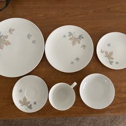 Vintage Noritake “Maplewood” China – Full 12-Place Dinner Set + Serving Pieces