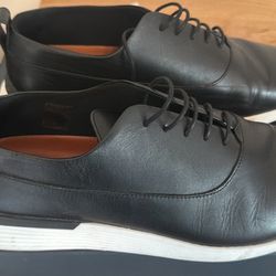 Wolf & Shepherd Crossover Derby Shoes Black/White Men's 11.5