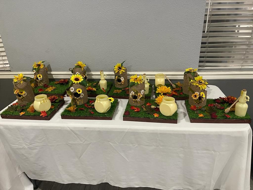 Bee Center Pieces