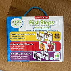 First Steps Matching Puzzle