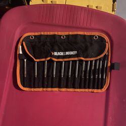 Black & Decker Spade Drill Bit Set