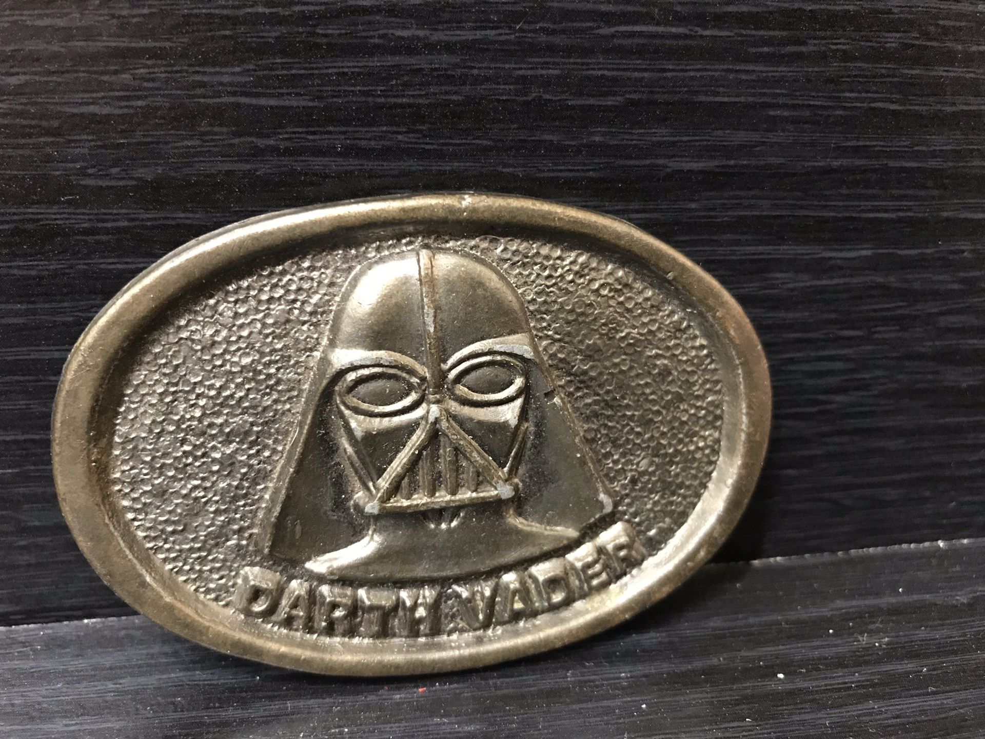 Star Wars Darth Vader belt buckle 1977