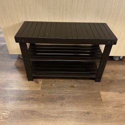 Shoe Rack and Bench