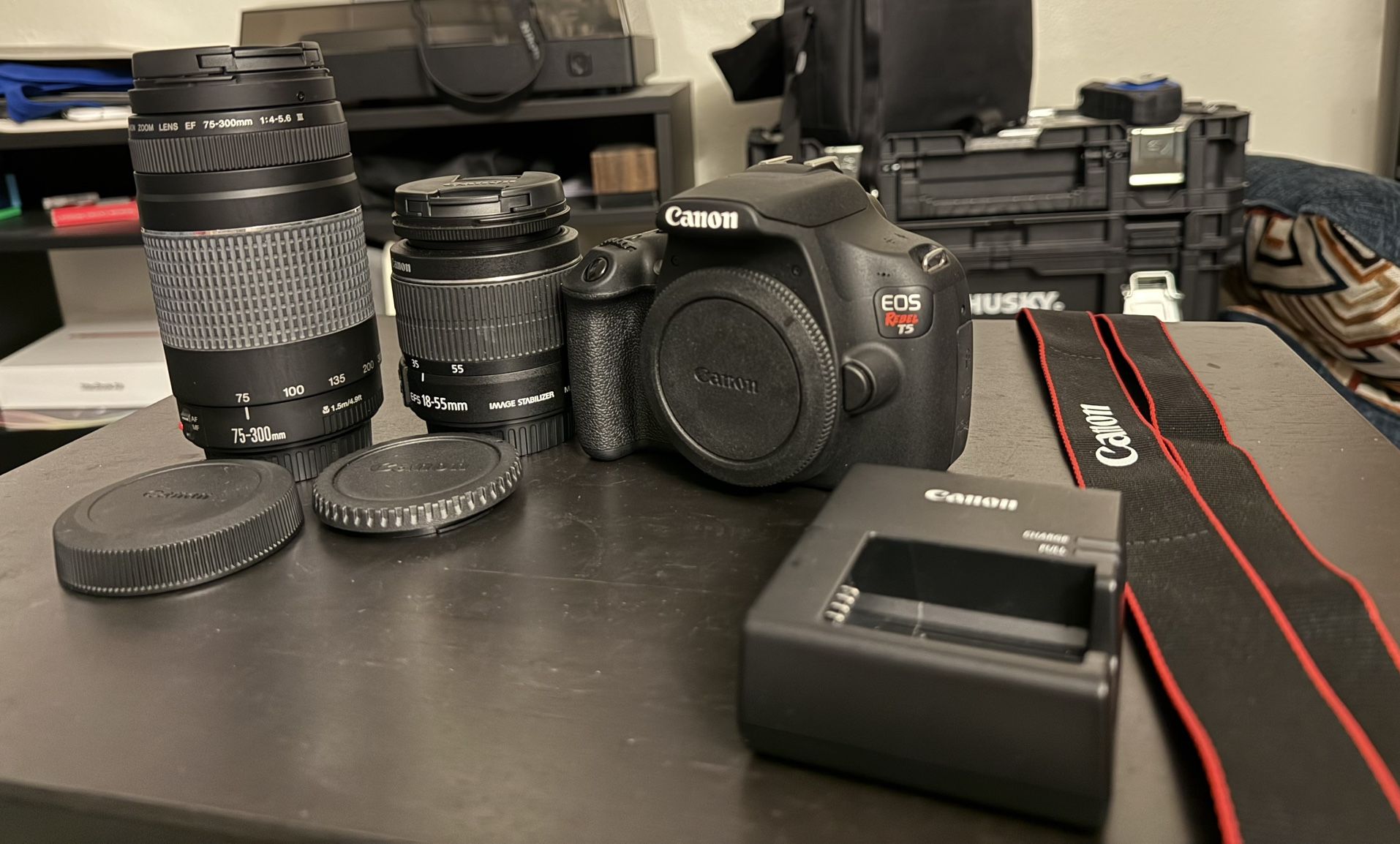 Canon Rebel T5 DSLR Camera Bundle