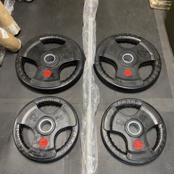 Olympic Barbell with Weights 