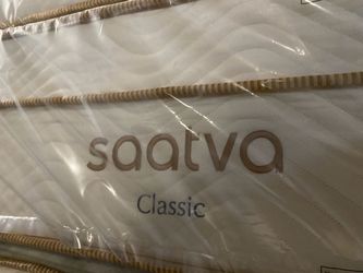 Saatva pillow top jumbo firm king size brand new
