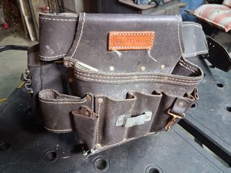 Vintage 
Leather
craftsman tool belt 