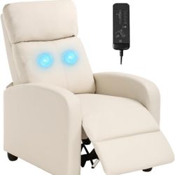 New Lumbar Massage Chair in Faux Leather...look through all pictures
