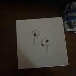 apple, opened but never used, white.