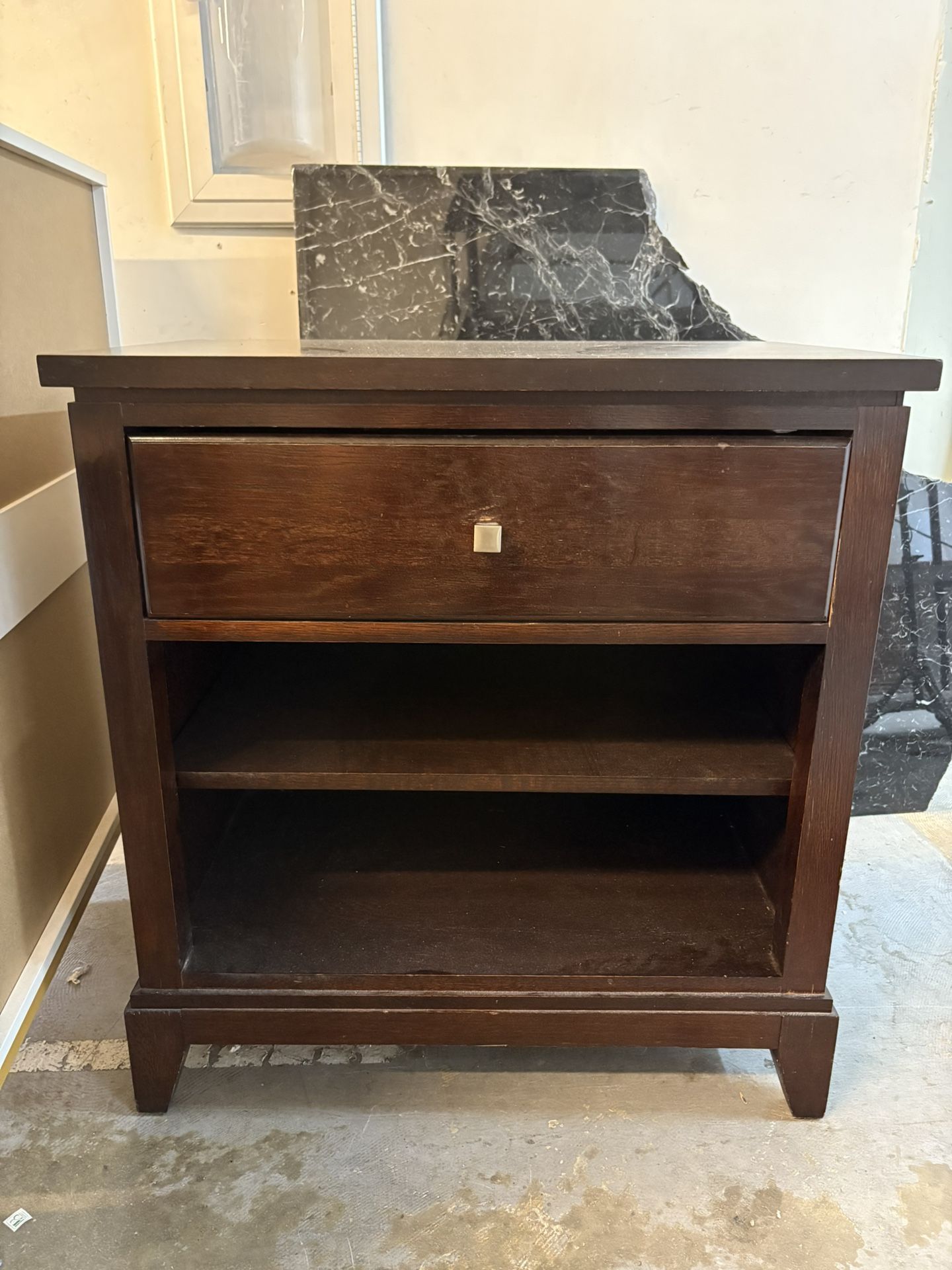 Wood Side Table / Nightstand – 28”L x 18”W x 30”H DELIVERY AVAILABLE