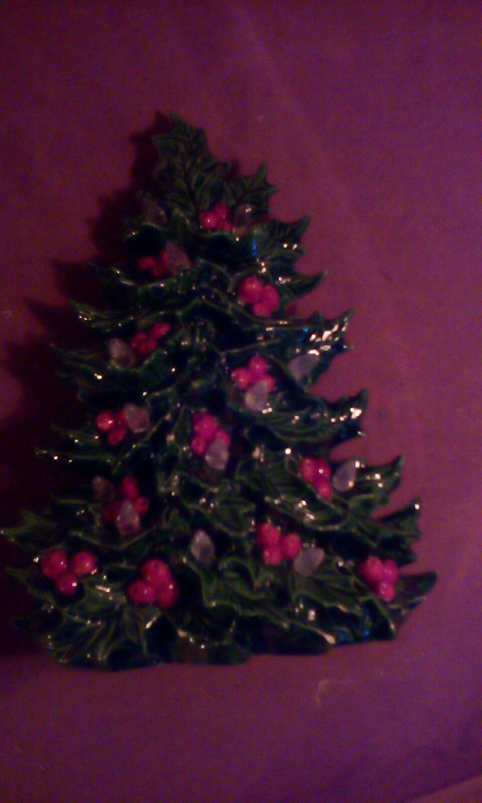 Christmas glass tree