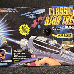 Vintage 1994 Playmates Classic Star Trek Phaser (New)