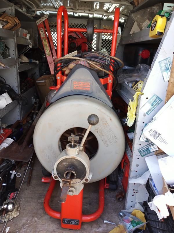 Ridgid K750 sewer snake for Sale in Freeport, NY OfferUp