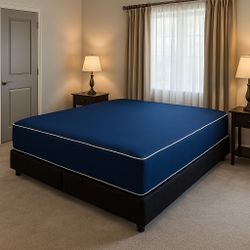 King Size Mattress 10 Inches Thick Excellent Comfort Also Available: Twin, Full And Queen New From Factory Delivery Available