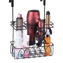 Hanging Hair Tool Storage Caddy Bathroom