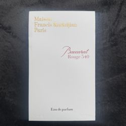 Baccarat 540 perfume - brand new, never opened