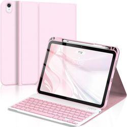 Brand New for iPad 11th 10th Generation Case with Keyboard - Magnetic Wireless Detachable Keyboard Case Stand Folio Cover with Pencil Holder 