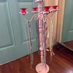 Multi Color Cande Holder 