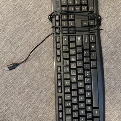 Wired Keyboard 803S Mechanical Ergonomic QWERTY Membrane for Computer PC Basic