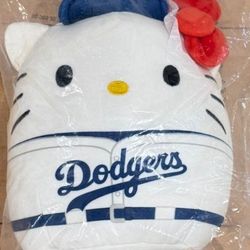 Hello Kitty Dodgers Plushy