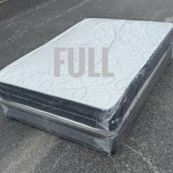 NEW Mattress Full Size With Box Spring // Offer  🚚