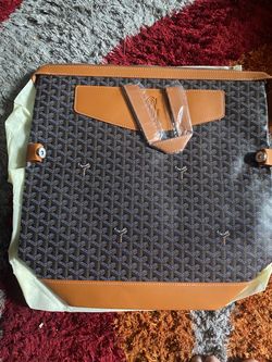 New Goyard Cisalpin backpack in Black/Tan