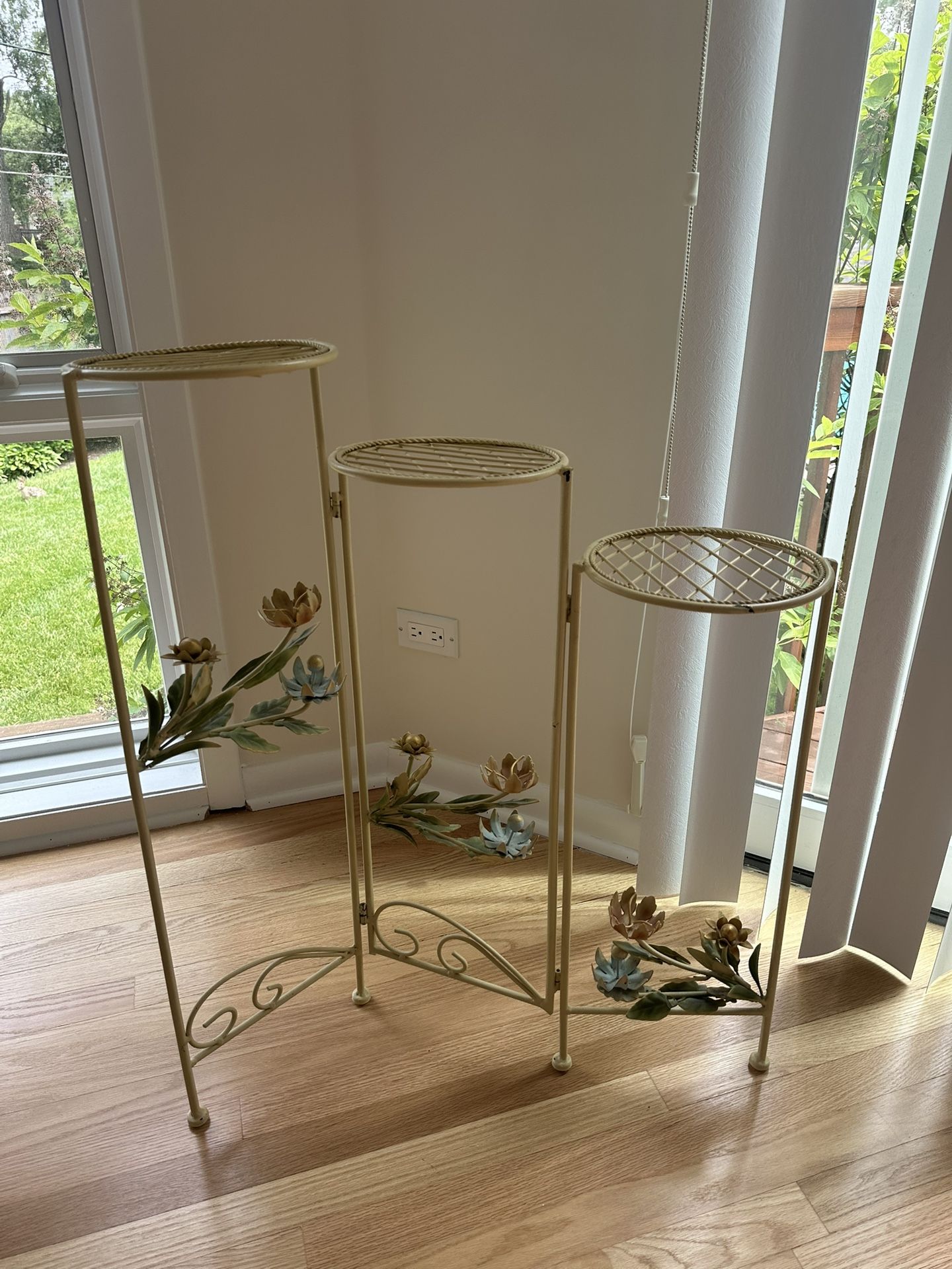 Wrought Iron Plant Stand