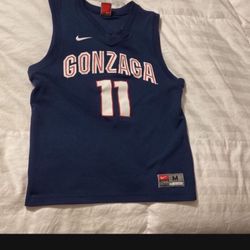 Nike Team Official Gonzaga Youth  Basketball Jersey M 12-14