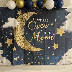 Baby Shower Backdrop banner 