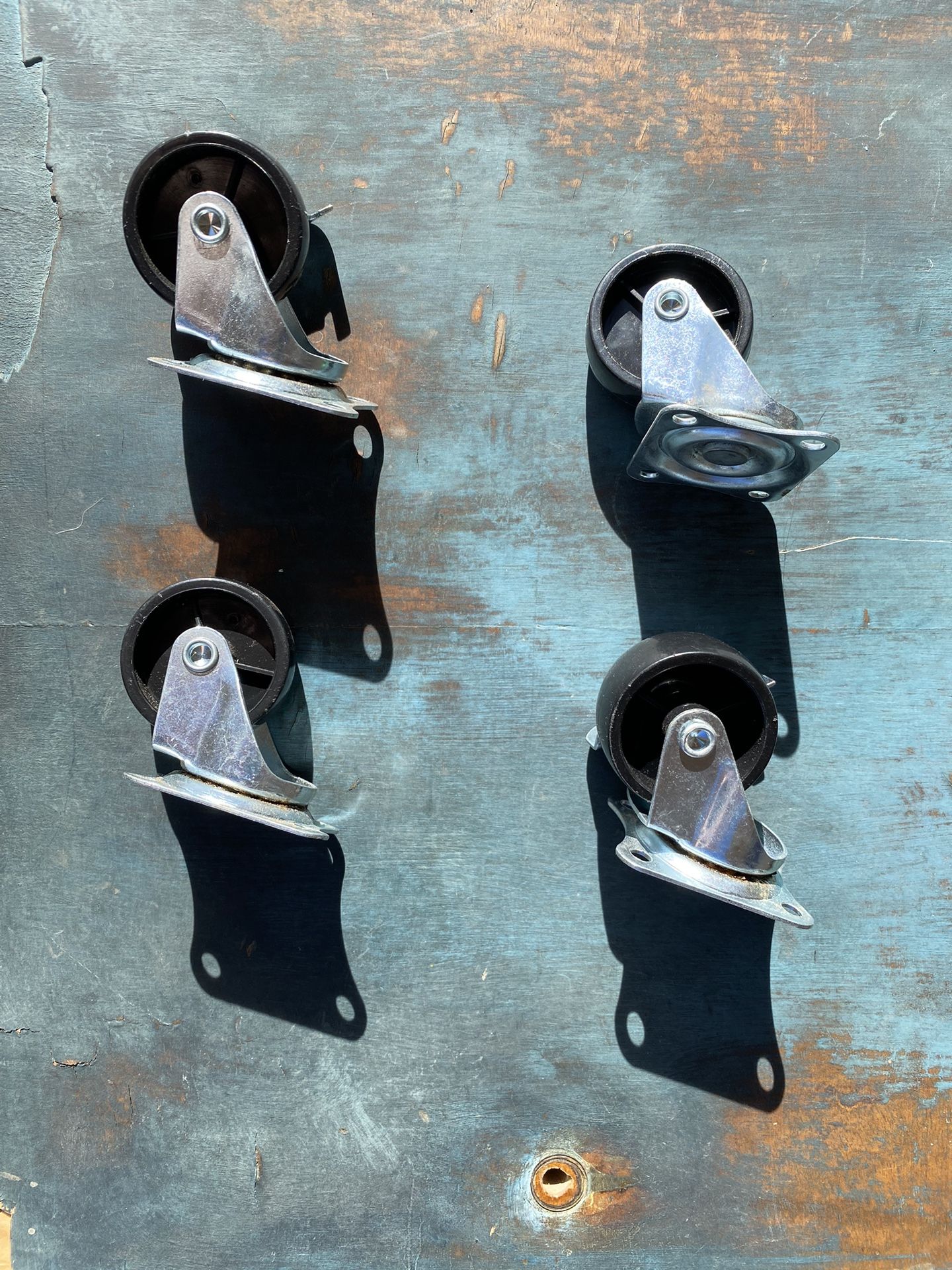 Metal Casters—Four