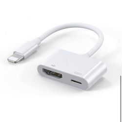 condition: new Apple Lightning Digital AV Adapter,1080P Lightning HDMI Cable Sync Screen HDMI Connector Need Charging Power Support iPhone 11 Pr for Sale in Pomona, CA - OfferUp