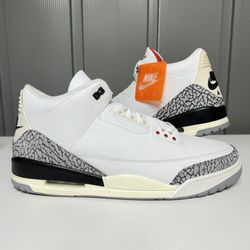 Nike Air Jordan 3 White Cement Reimagined Men's Size 17 & 18 Sneakers DN3707-100