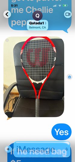 New tennis racket