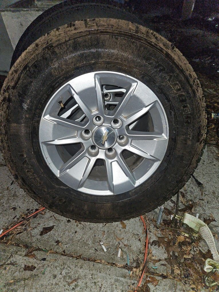 Chevrolet 6 Lug Wheels And Tires