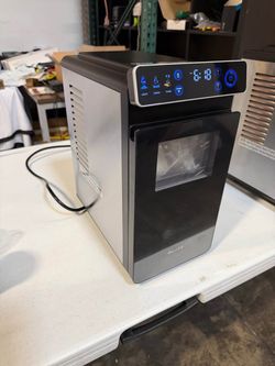 Used ecozy Frispo Core Bullet Ice Maker Countertop IM-BS262A - Super Slim