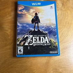 Nintendo WiiU - Zelda Breathe Of The Wild