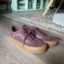 Maroon Vans - Barely Worn