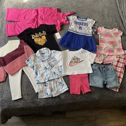 TODDLER GIRLS CLOTHES BUNDLE SIZE 2T