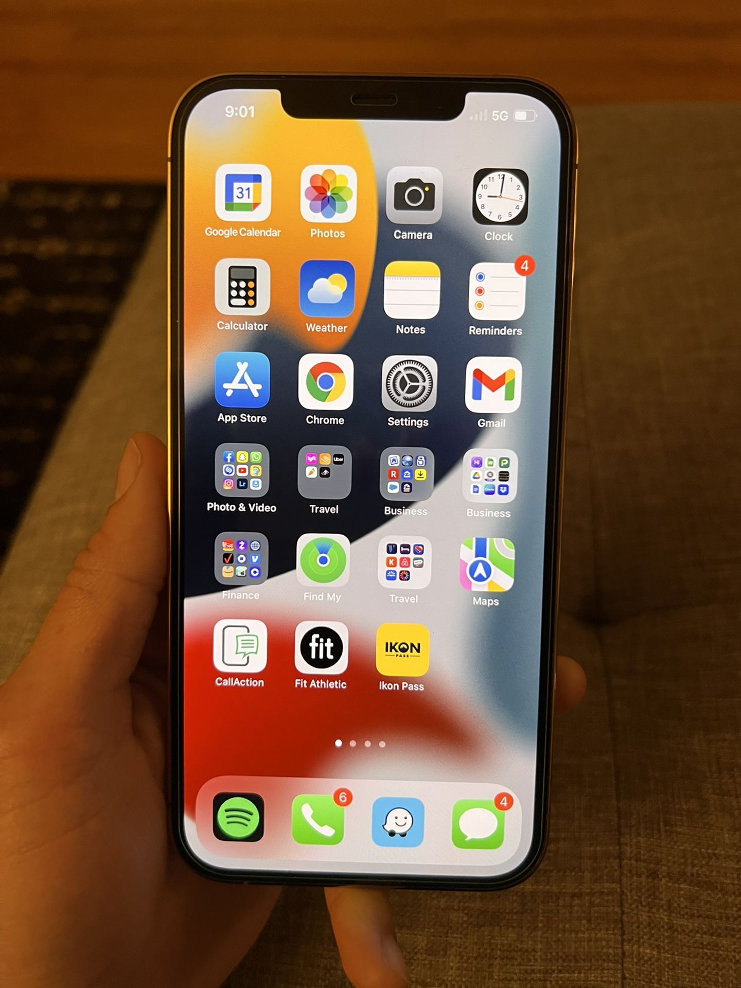 Brand NEW Apple iPhone 12 Pro Max 128GB in Gold. Complete with